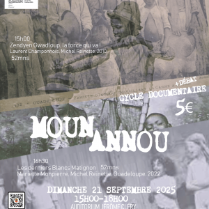 Dimanche 21 septembre - cycle documentaire + débat